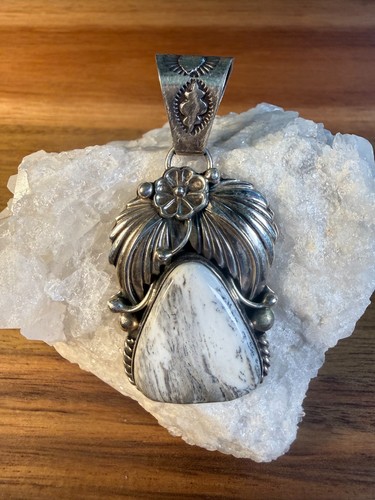 Handcrafted white buffalo and - buffalo,
